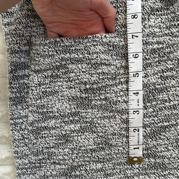 ASTR The Label Open Front Cardigan Long Sleeve Black and White Large - Picture 5 of 8